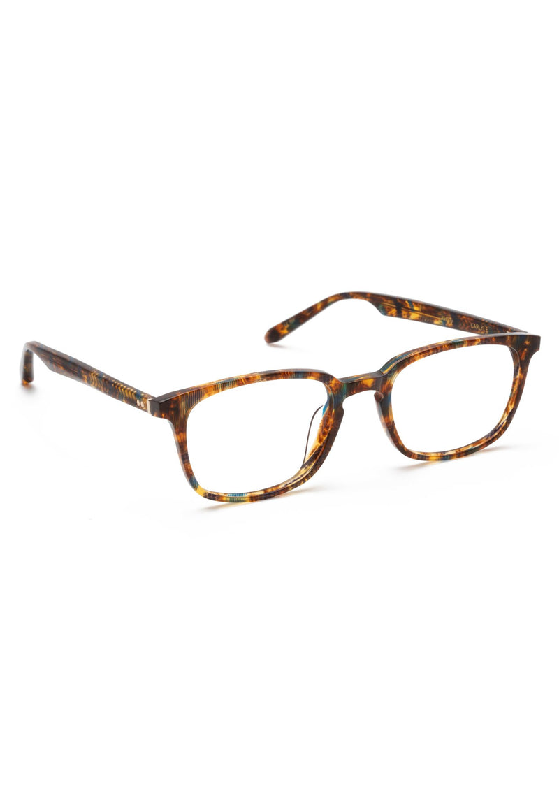 KREWE CARLYLE | Heron Handcrafted, luxury brown acetate eyeglasses