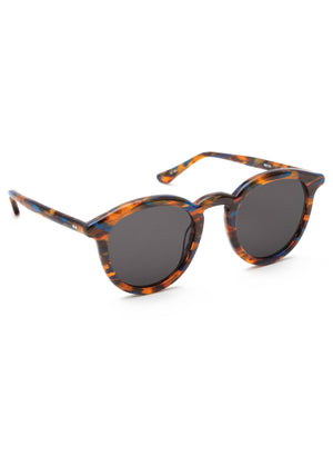 COLLINS | Topaz Handcrafted, luxury blue tortoise acetate KREWE sunglasses