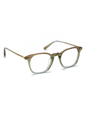 DESOTO | Matcha 12K Handcrafted, luxury blue and green acetate KREWE glasses