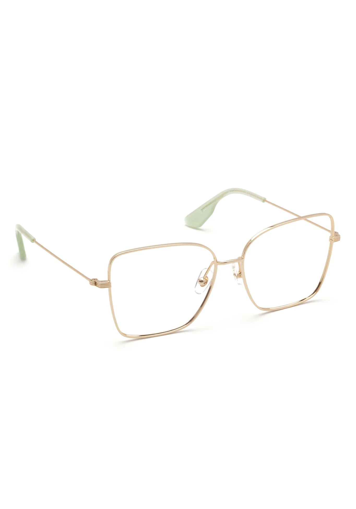 DOROTHY | 12K + Basil Handcrafted, 12k Gold Plated Krewe Eyeglasses