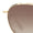 EARHART BLINKER  24K Matte Oyster + Petal Mirrored Swatch