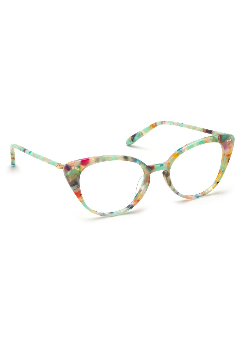 KREWE - Designer Cat Eye Eyeglasses - EMMA | Macaron Handcrafted, luxury colorful tortoise shell acetate eyeglasses. Similar to Oliver Peoples eyeglasses, moscot eyeglasses, warby parker eyeglasses