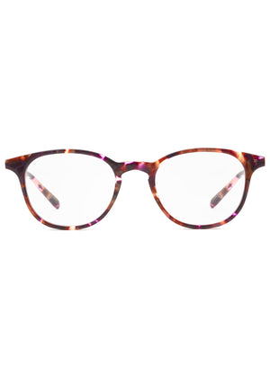 KREWE EVAN | Stardust Handcrafted, Luxury Pink and Red Acetate Eyeglasses