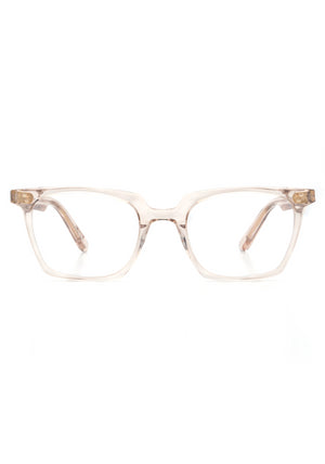 KREWE - HOWARD | Buff Handcrafted, Luxury Pink Acetate Eyeglasses