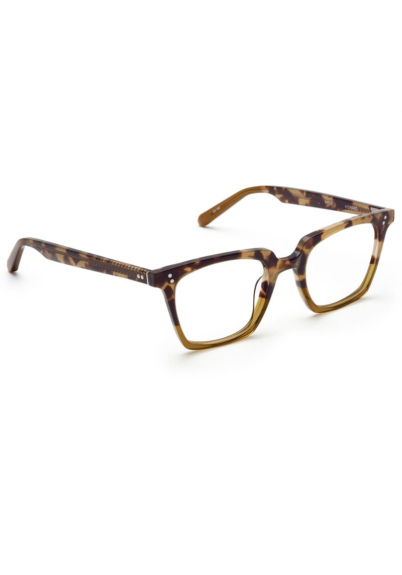 KREWE HOWARD | Fennel to Hazel Handcrafted, luxury brown acetate eyeglasses