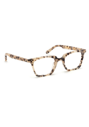 KREWE HOWARD (49) | Matte Oyster Handcrafted, luxury, designer matte tortoise shell acetate eyeglasses