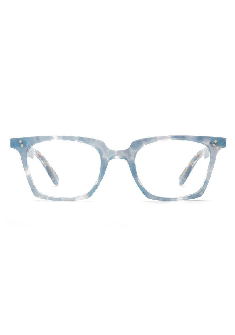 KREWE HOWARD (49) | Opaline Handcrafted, luxury, custom designer blue acetate eyeglasses