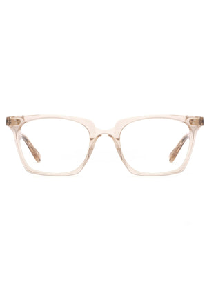 KREWE - HOWARD II | Buff Handcrafted, luxury pink acetate eyeglasses