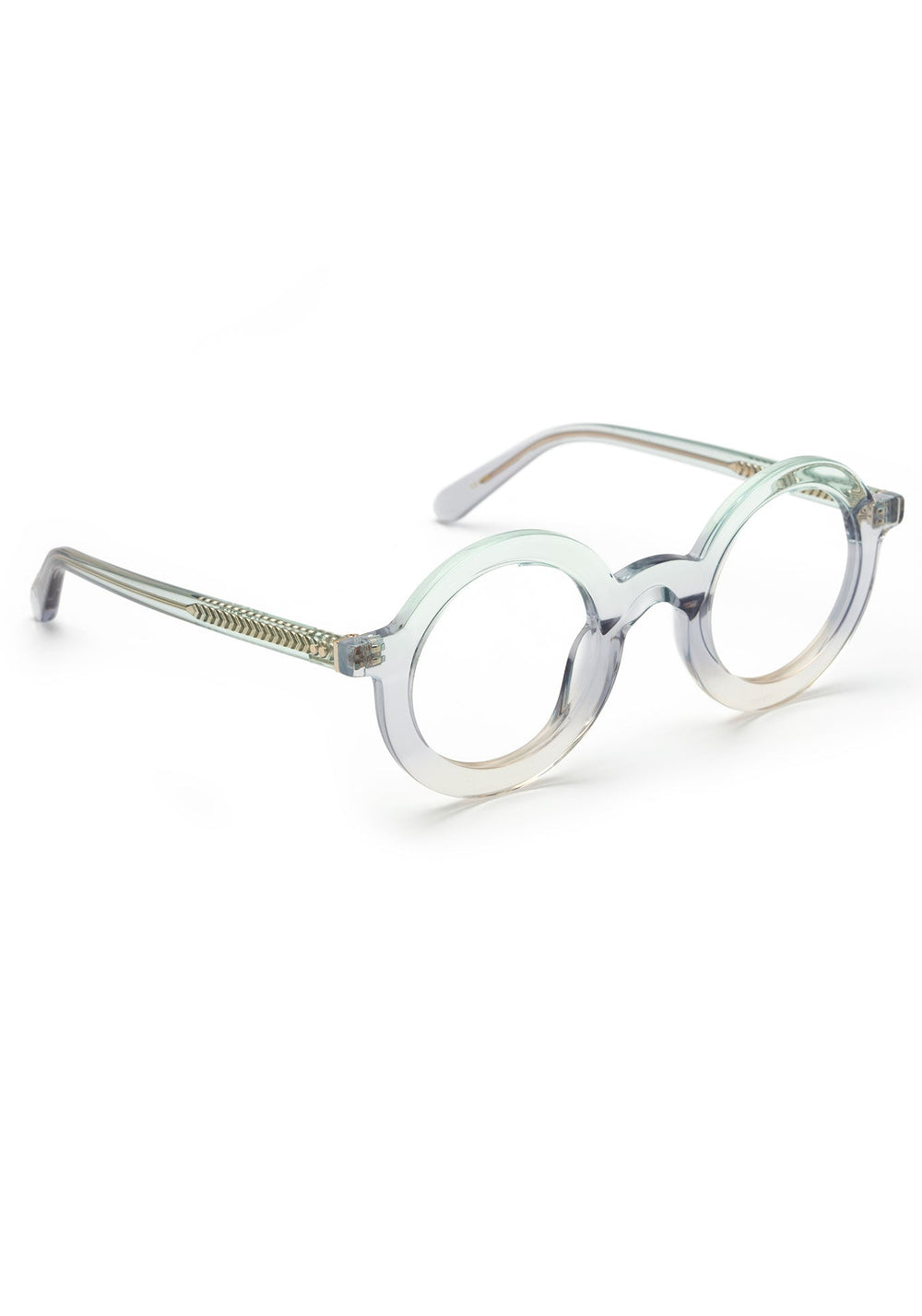 KREWE - HURST | Lagoon Handcrafted, Luxury Blue acetate eyeglasses