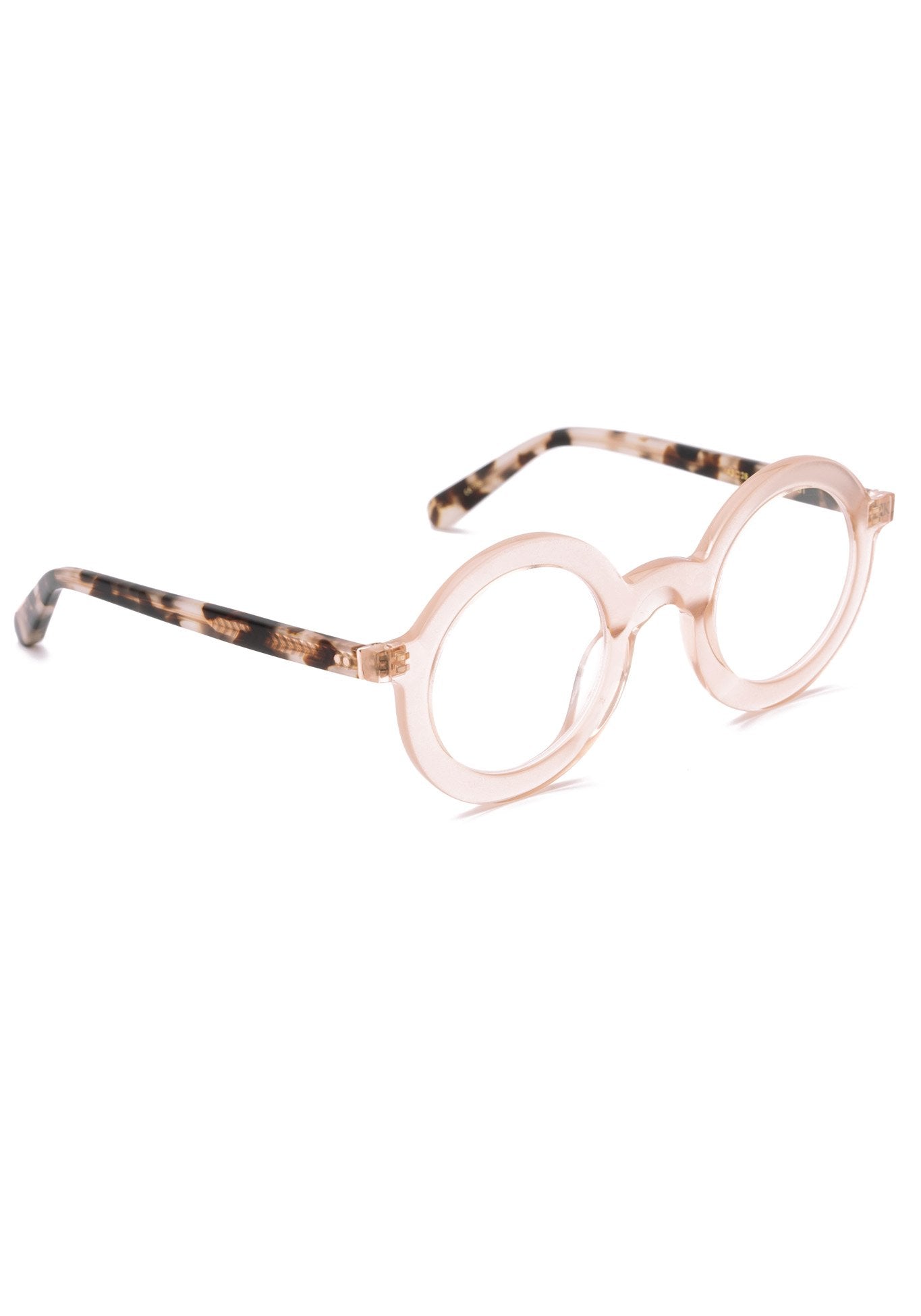 KREWE - HURST | Petal Handcrafted, Luxury Pink Acetate Eyeglasses