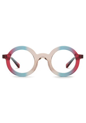 KREWE - HURST | Sorbetto Handcrafted, luxury multicolored acetate eyeglasses