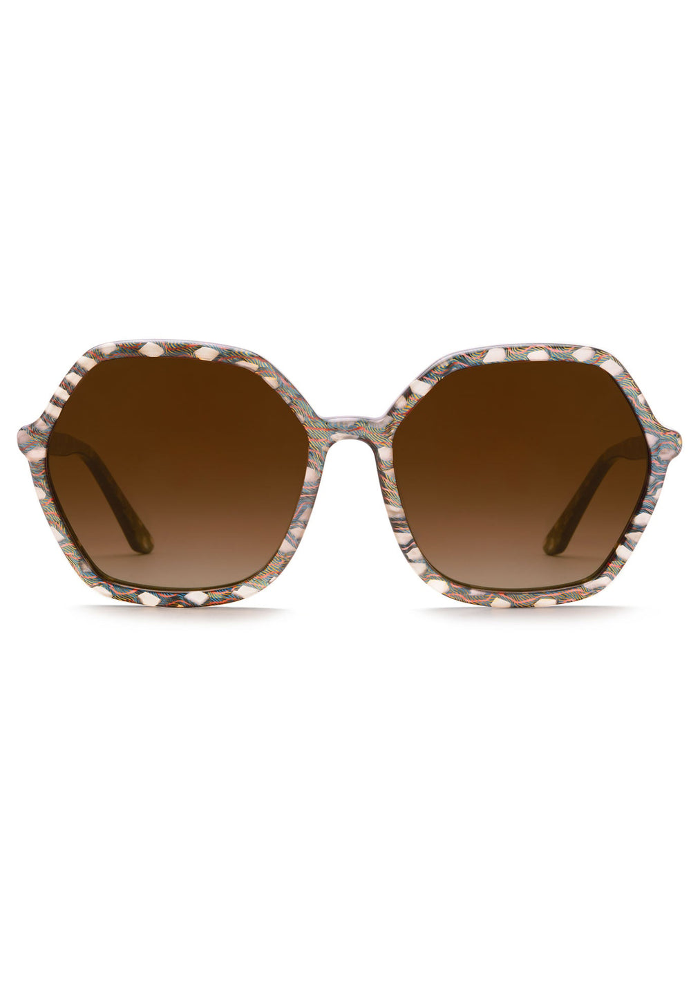 KREWE SUNGLASSES - JACKIE | Como Handcrrafted, luxury custom acetate oversized sunglasses