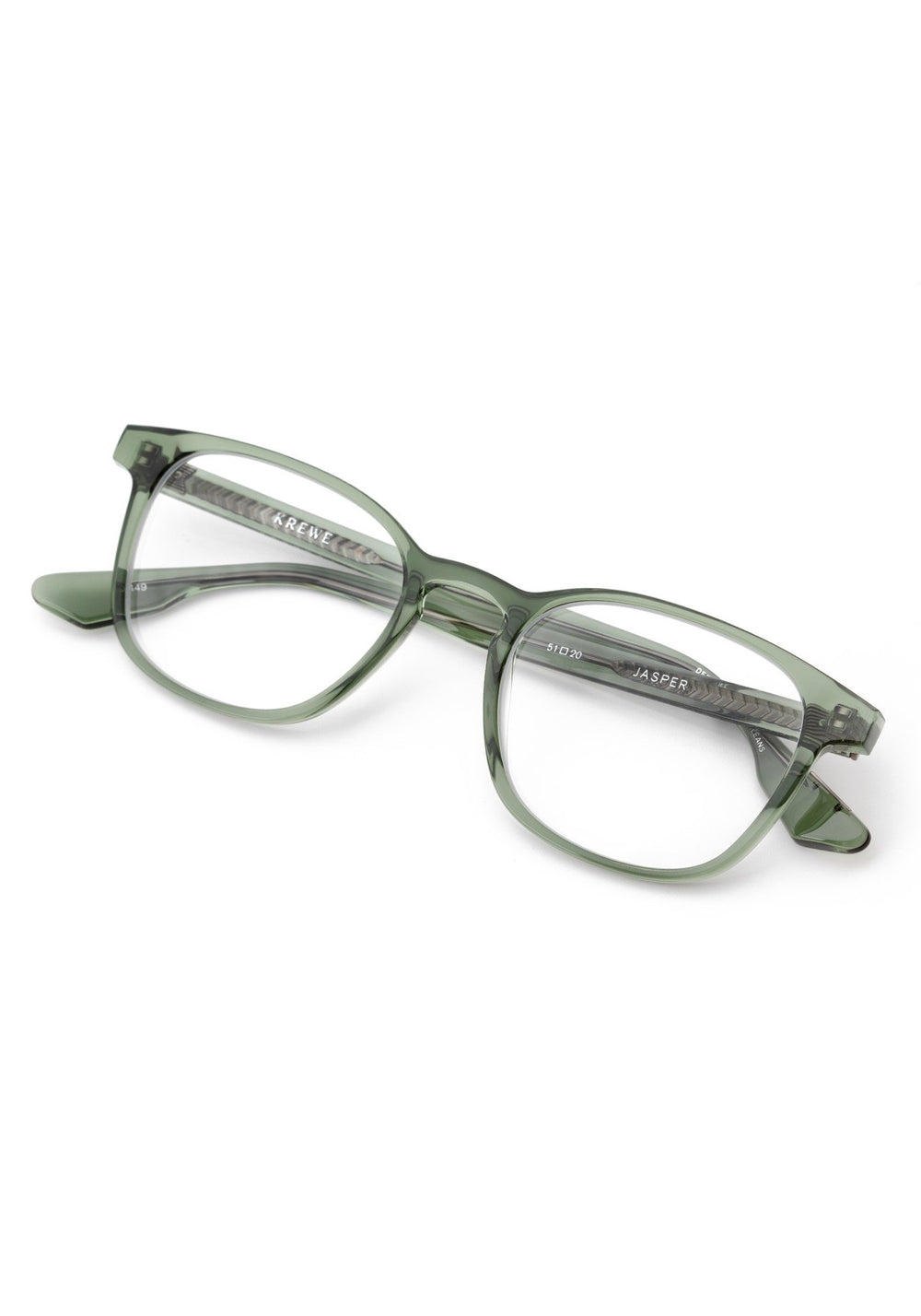 KREWE - JASPER | Thyme Handcrafted, Luxury Green Acetate Eyeglasses