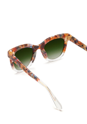 JENA | Capri to Crystal Handcrafted, Luxury Multicolor Acetate KREWE Sunglasses