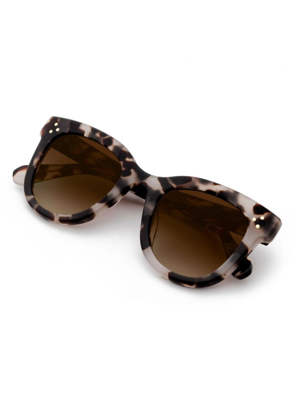 JENA | Malt Polarized Handcrafted, Luxury Tortoise Shell Acetate KREWE Sunglasses