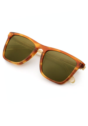 LAFITTE | Tobacco + CLAFITTE | Tobacco + Champagne Polarized- Handcrafted, Luxury Brown Acetate KREWE Sunglasses