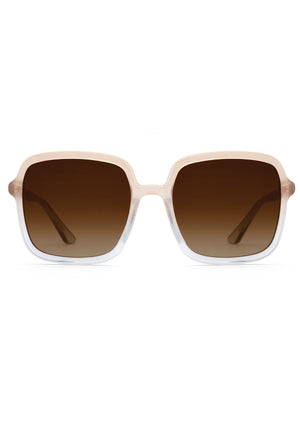 MARGOT | Quartz Polarized Handcrafted, luxury pink acetate KREWE sunglasses