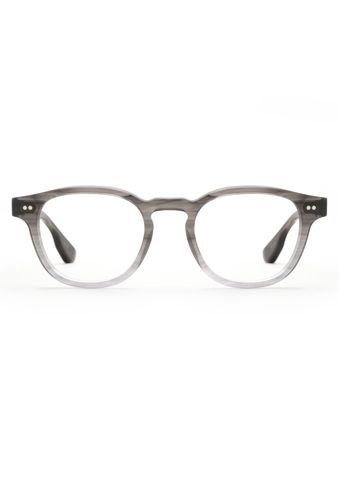 KREWE - MERCER | Birch Handcrafted, luxury grey acetate glasses