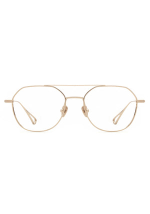 KREWE - MESA | 12K Titanium Handcrafted, luxury 12k gold metal eyeglasses