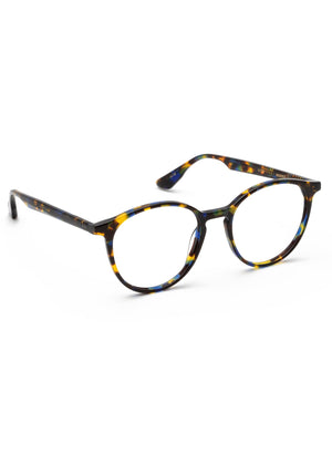 KREWE - MORRO | Lapis Handcrafted, luxury blue tortoise acetate eyeglasses