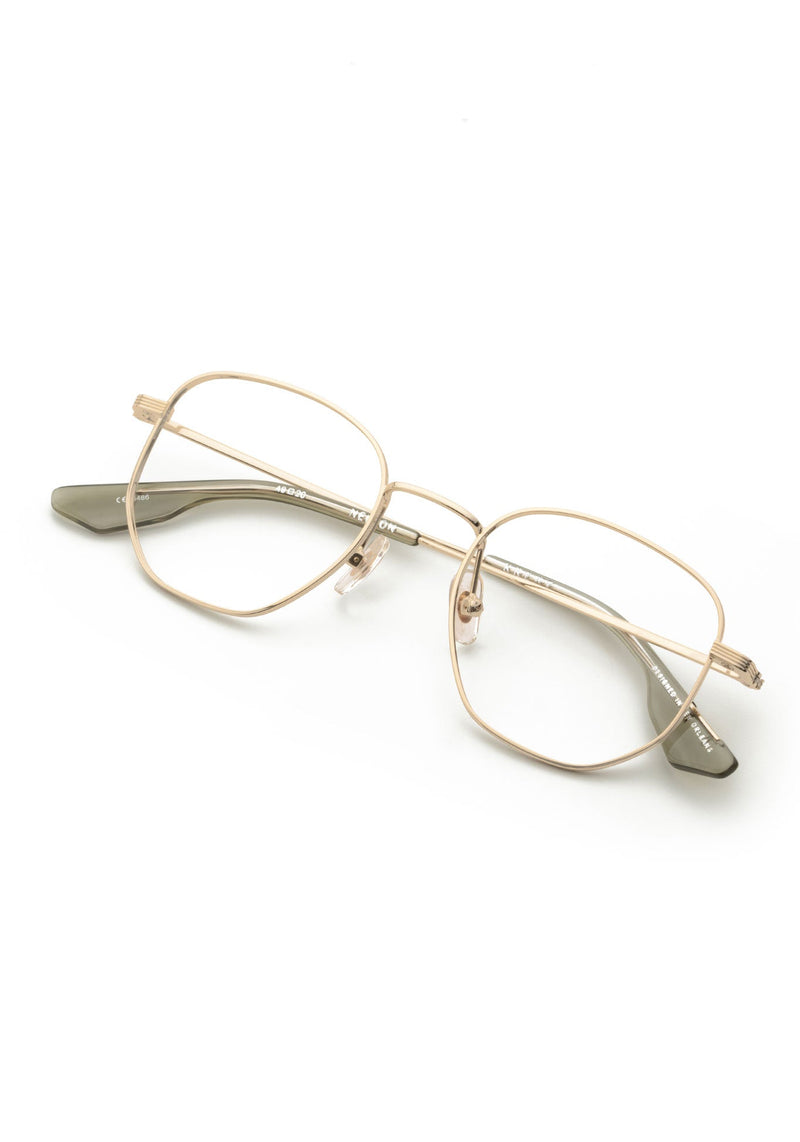 KREWE - NELSON | 12K handcrafted, luxury 12K stainless steel eyeglasses