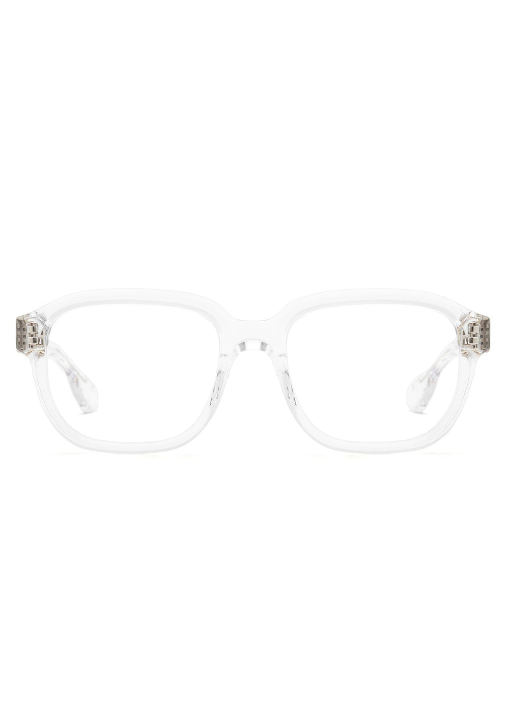 KREWE - NEVILLE | Crystal Handcrafted, luxury clear acetate eyeglasses