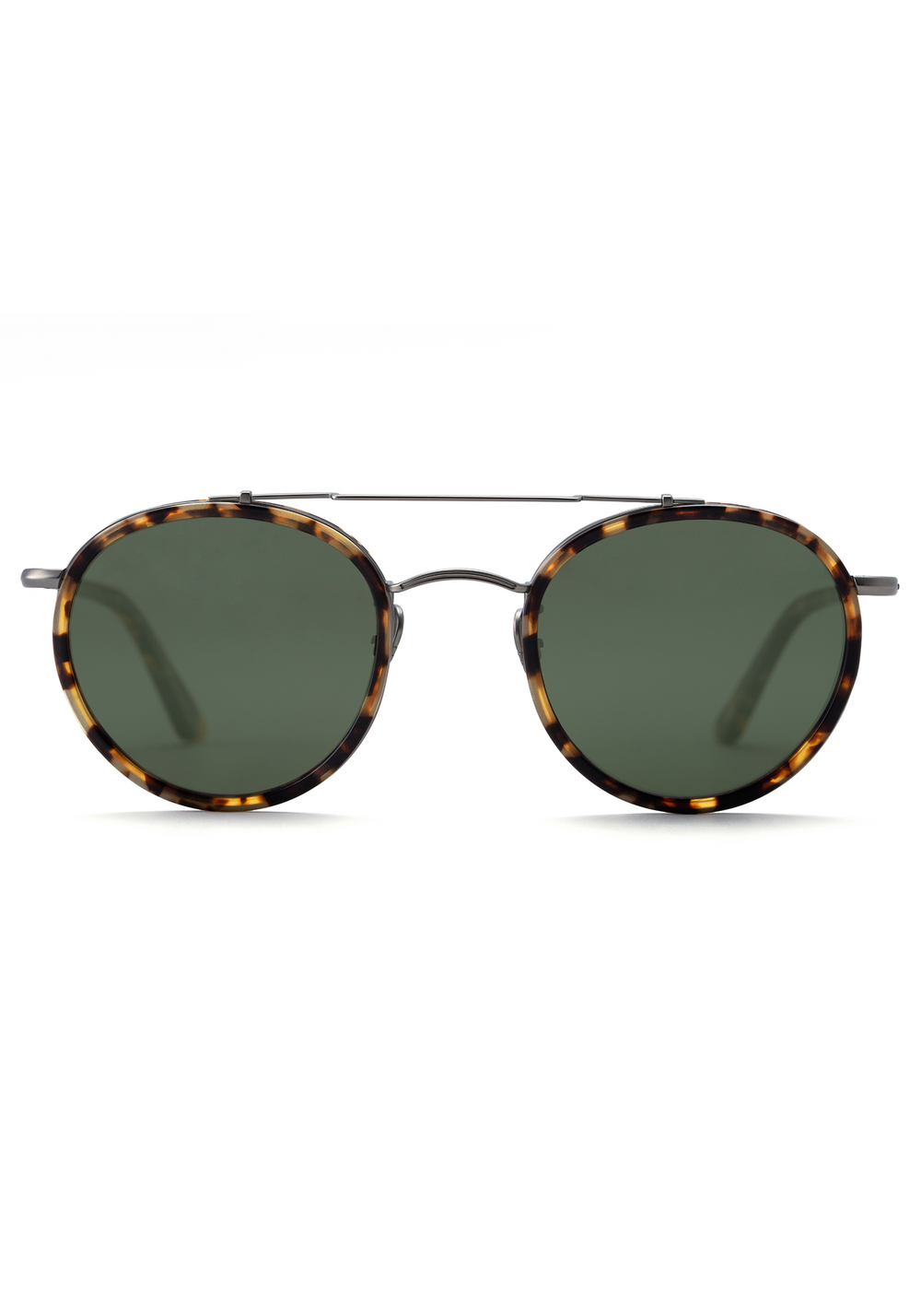 PORTER | Matte Bengal Polarized handcrafted, luxury, tortoise, acetate KREWE sunglasses