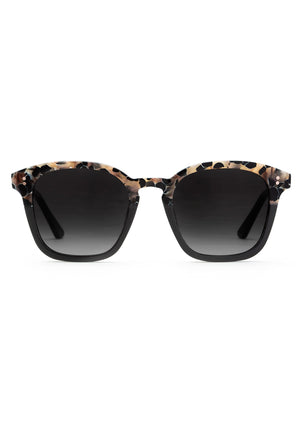 PRYTANIA | Crema to Black Handcrafted, luxury Black and Brown acetate KREWE sunglasses