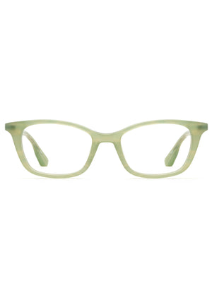 RAMONA | Basil 12K Handcrafted, Luxury green acetate KREWE eyeglasses