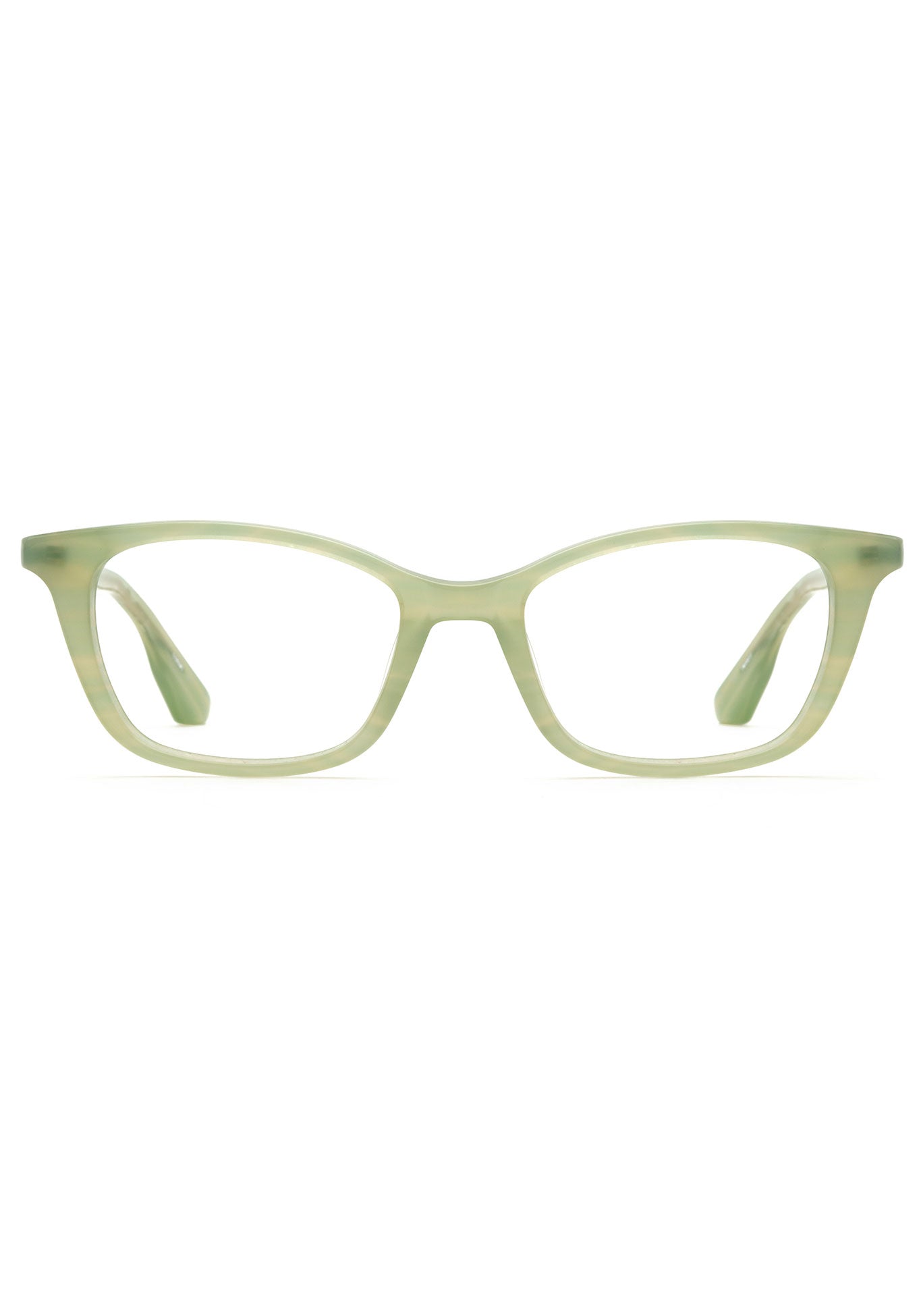 RAMONA | Basil 12K Handcrafted, Luxury green acetate KREWE eyeglasses