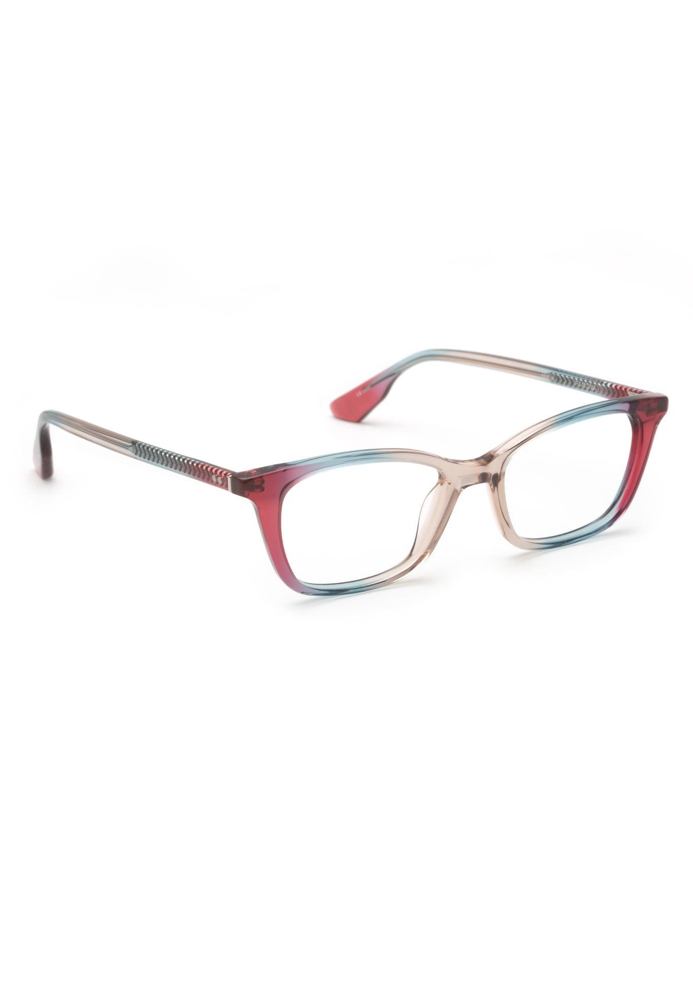KREWE - RAMONA | Sorbetto Handcrafted, Luxury Multicolored Acetate Eyeglasses