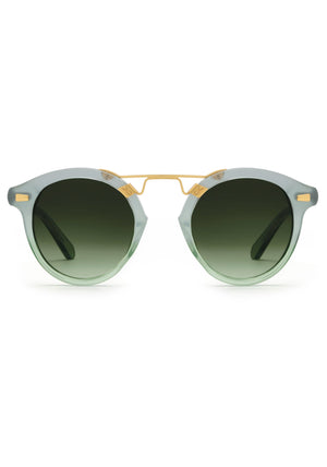 STL II | Tide Handcrafted, luxury blue acetate KREWE sunglasses