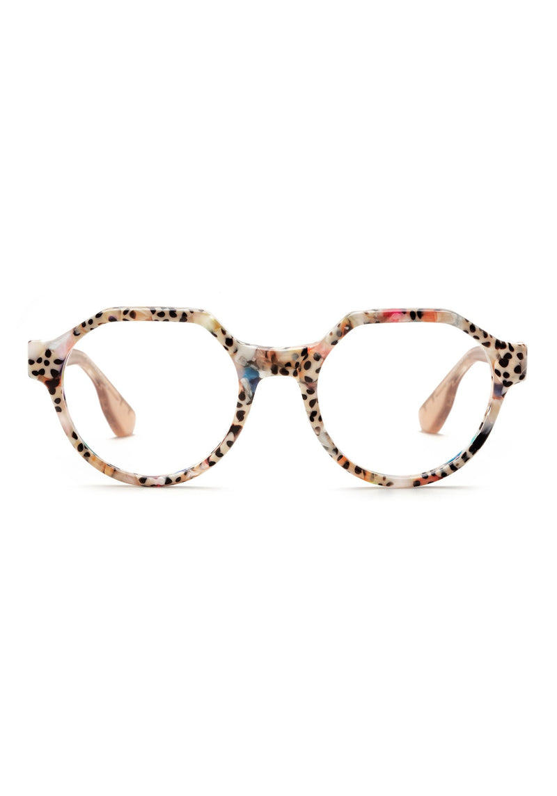 KREWE SADIE | Poppy + Petal Handcrafted, Multicolored Acetate Luxury Glasses