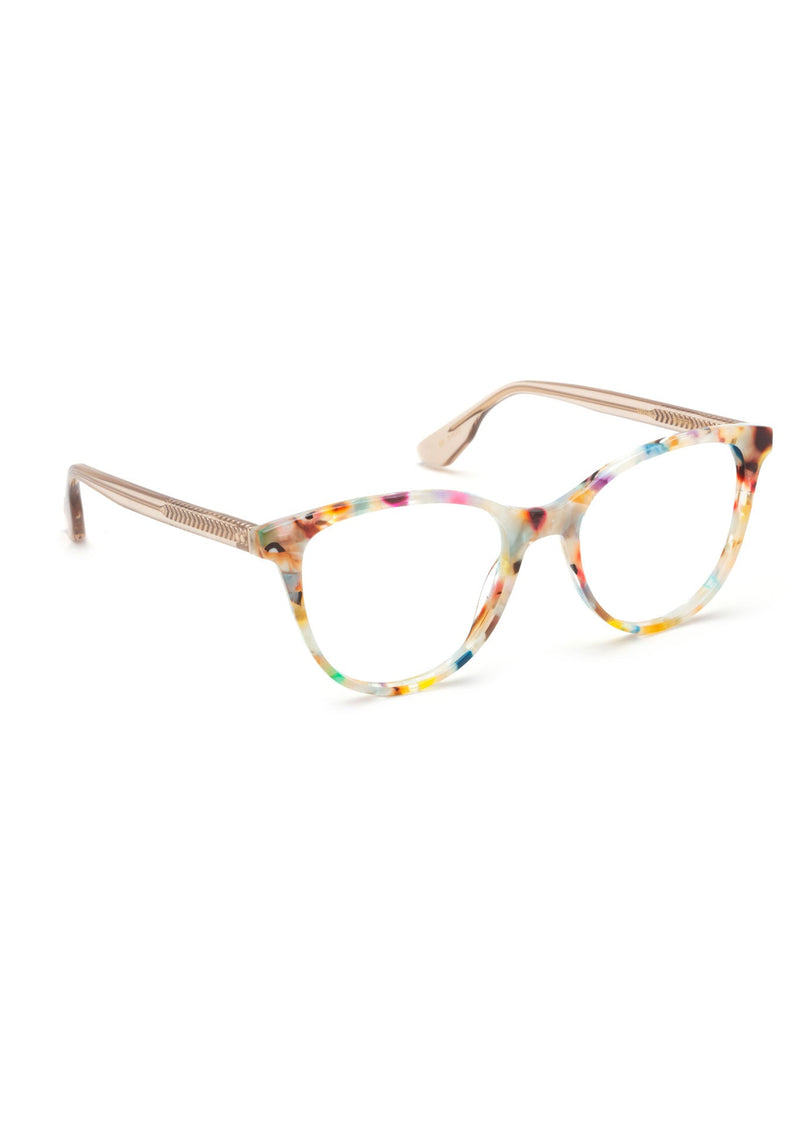 KREWE - Designer Cat Eye Eyeglasses - SIERRA | Gelato + Buff Handcrafted, luxury colorful tortoise shell acetate eyeglasses. Similar to Oliver Peoples eyeglasses, moscot eyeglasses, warby parker eyeglasses