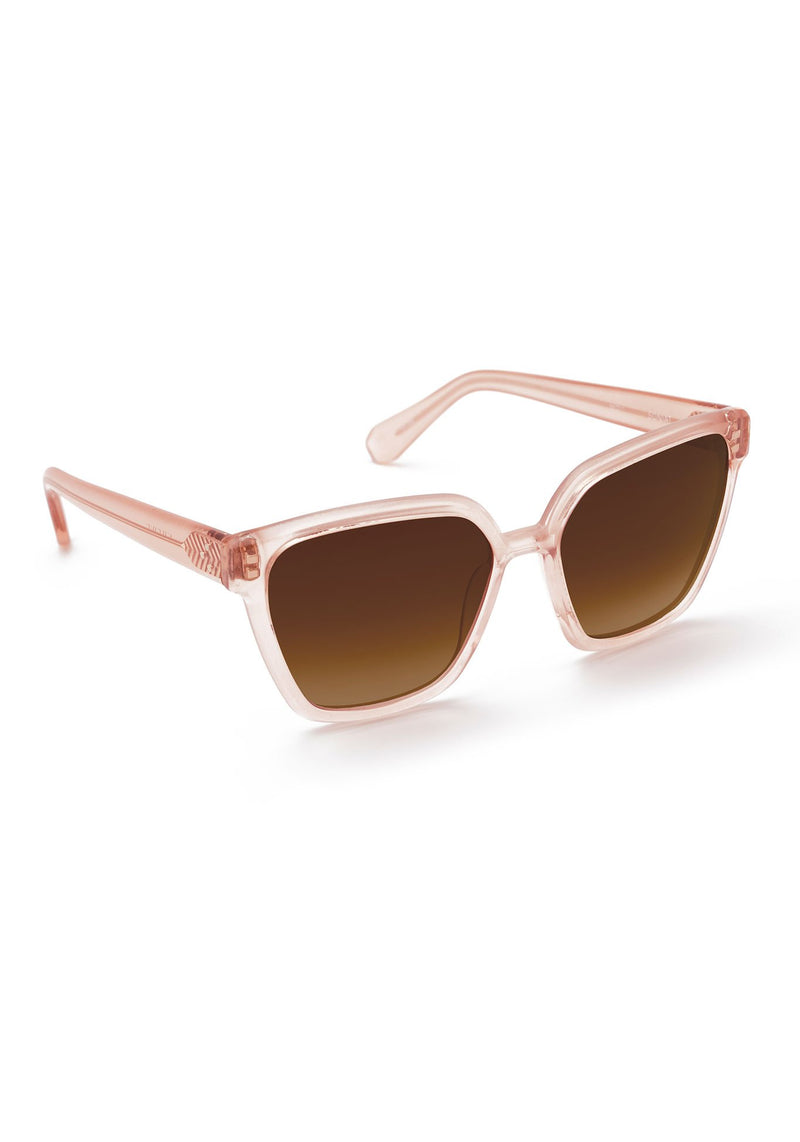 SONIAT | Petal Handcrafted, Luxury Pink Acetate KREWE sunglasses