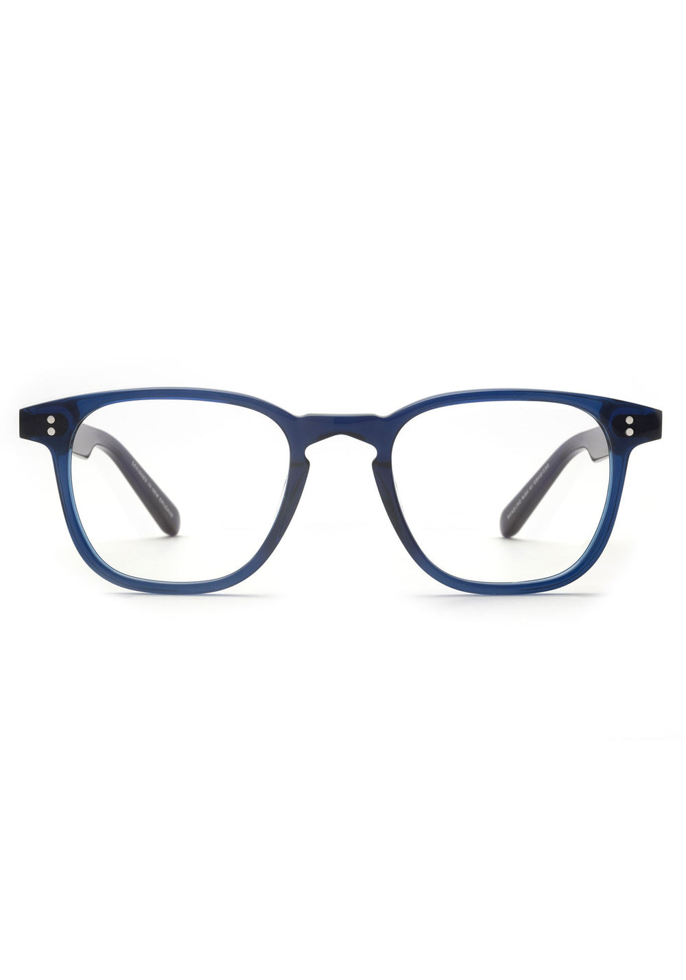 KREWE - STATE | Midnight handcrafted, luxury blue acetate sunglasses