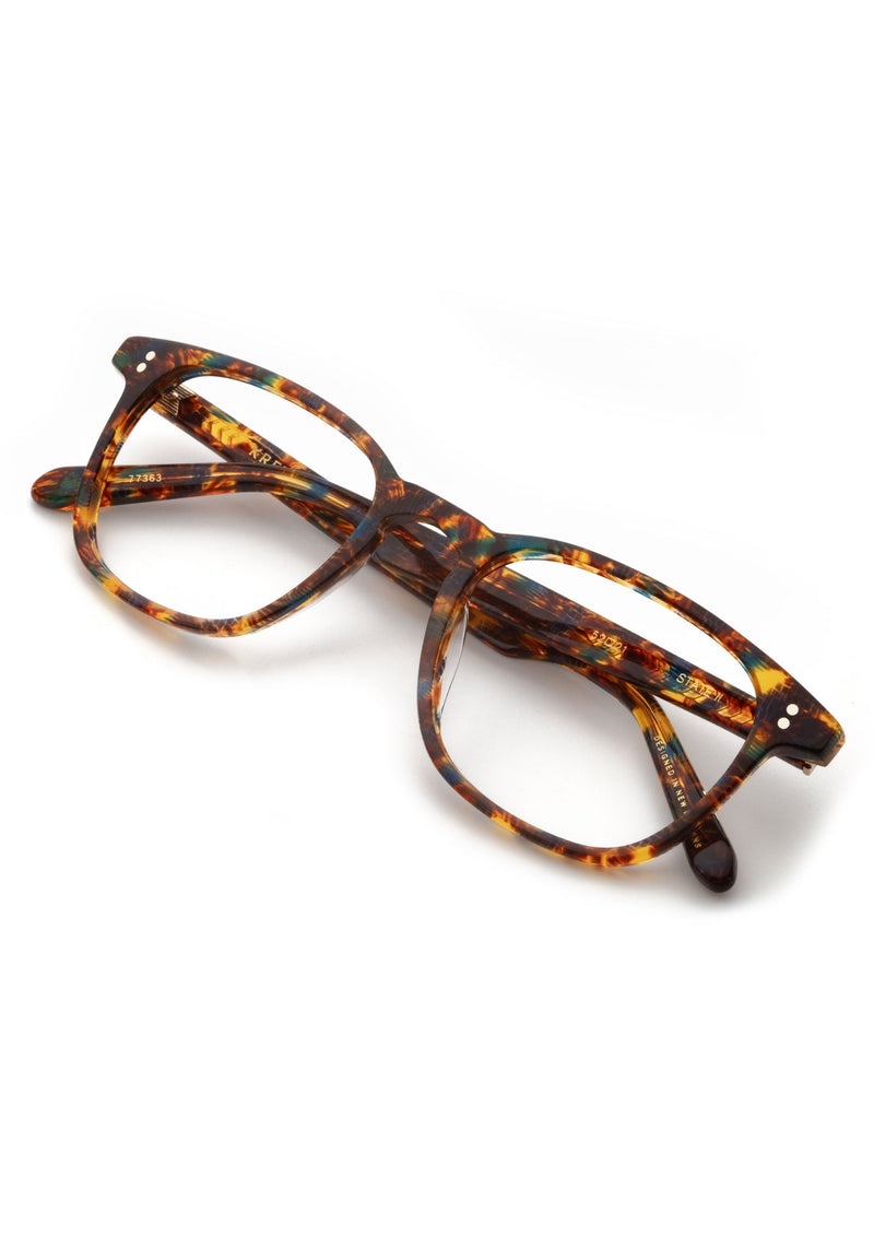 KREWE - STATE II | Heron Handcrafted, brown acetate eyeglasses