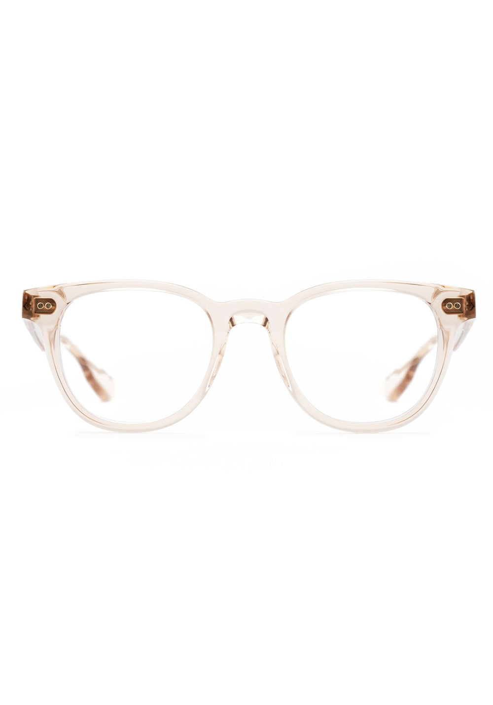 KREWE - TUCKER | Buff Handcrafted, Luxury Pink Acetate Eyeglasses