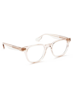 KREWE - TUCKER | Buff Handcrafted, Luxury Pink Acetate Eyeglasses