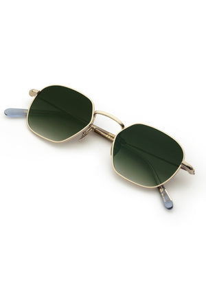 WARD | 12K Titanium + Matcha Handcrafted, luxury titanium KREWE sunglasses