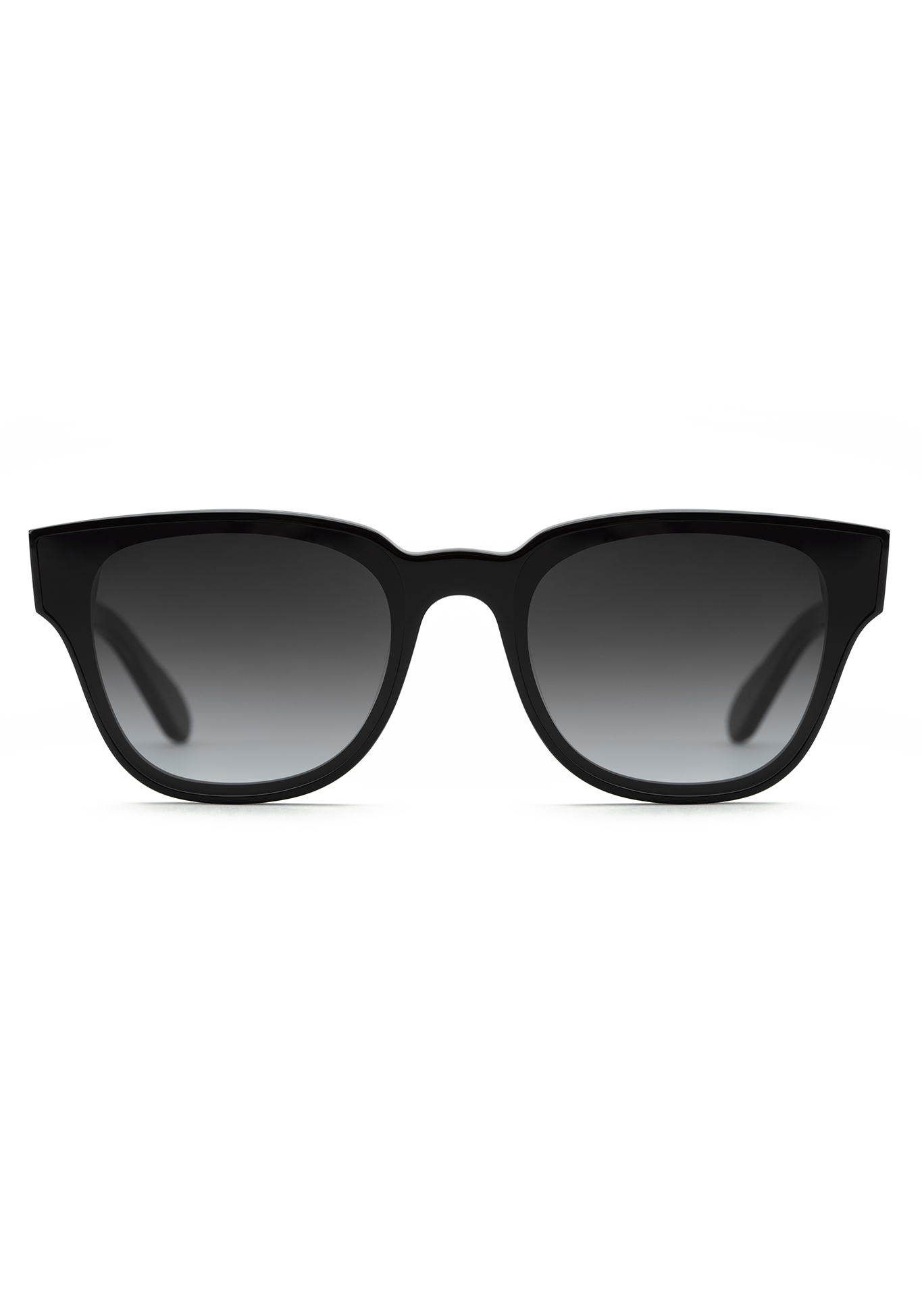 WEBSTER NYLON | Black + Shadow Handcrafted, Luxury Black Acetate KREWE Sunglasses