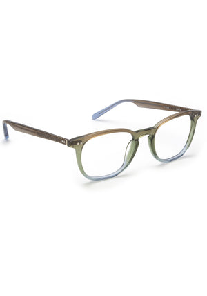 KREWE - WREN | Matcha Handcrafted, luxury green and blue acetate eyeglasses