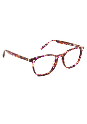 KREWE - WREN | Stardust Handcrafted, luxury pink and red acetate eyeglasses